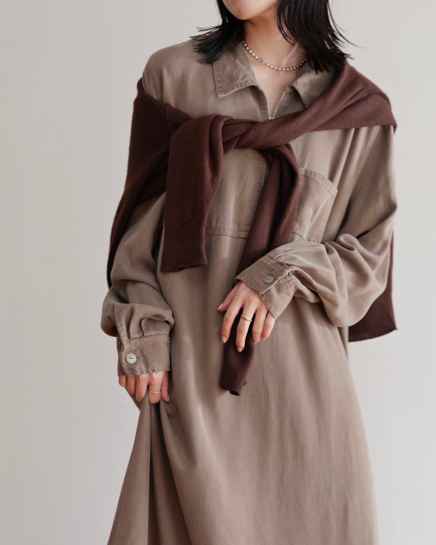 Tencel Shirt Onepiece