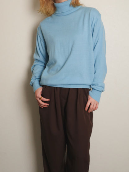 Acrylic Highneck Knit