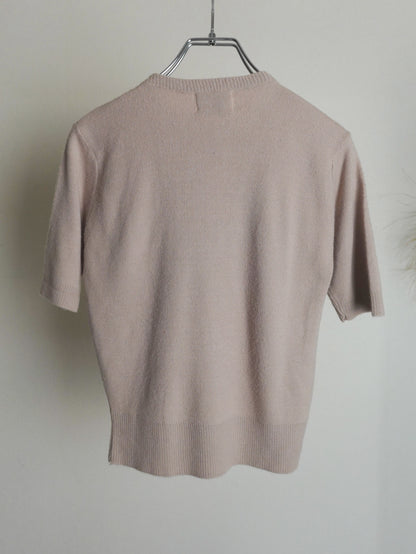 Half sleeve Knit BEIGE
