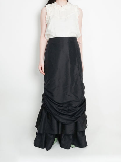 Tiered Draw cord Skirt