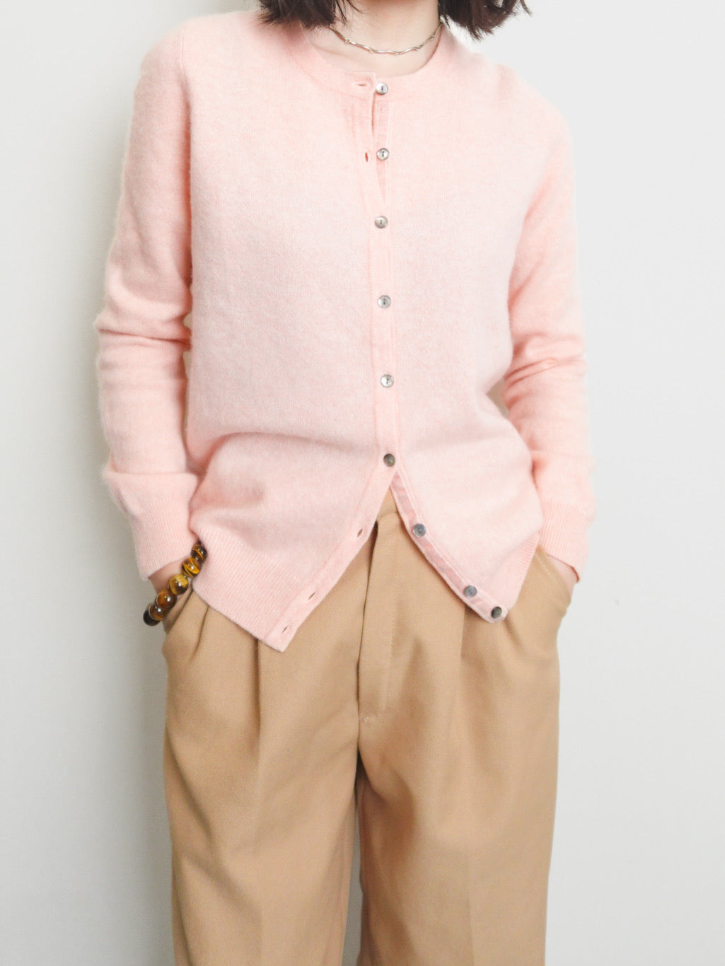 Pure Cashmere Knit - Pink