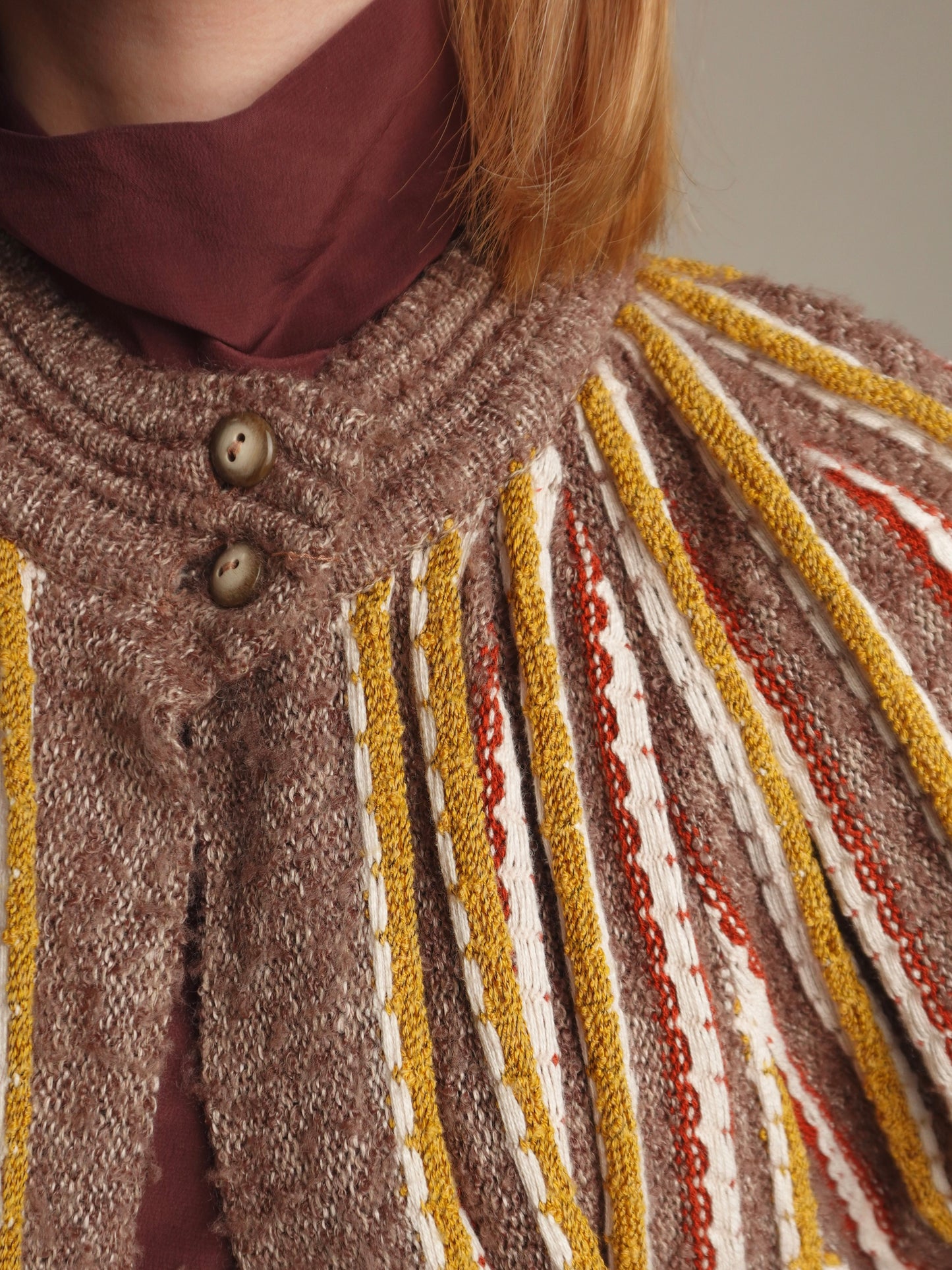 Stripe Knit Cardigan