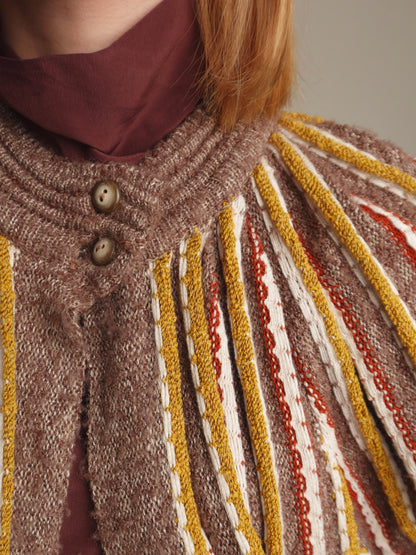 Stripe Knit Cardigan