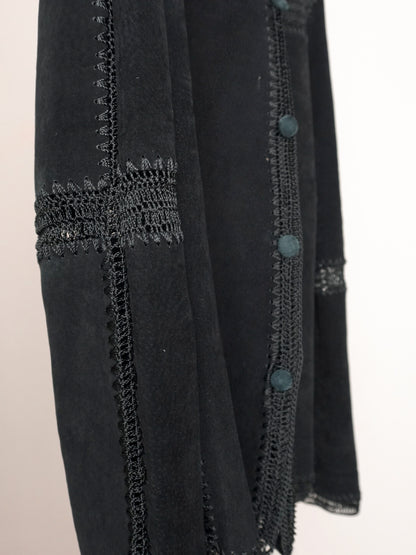 Suede Patchwork Shirt