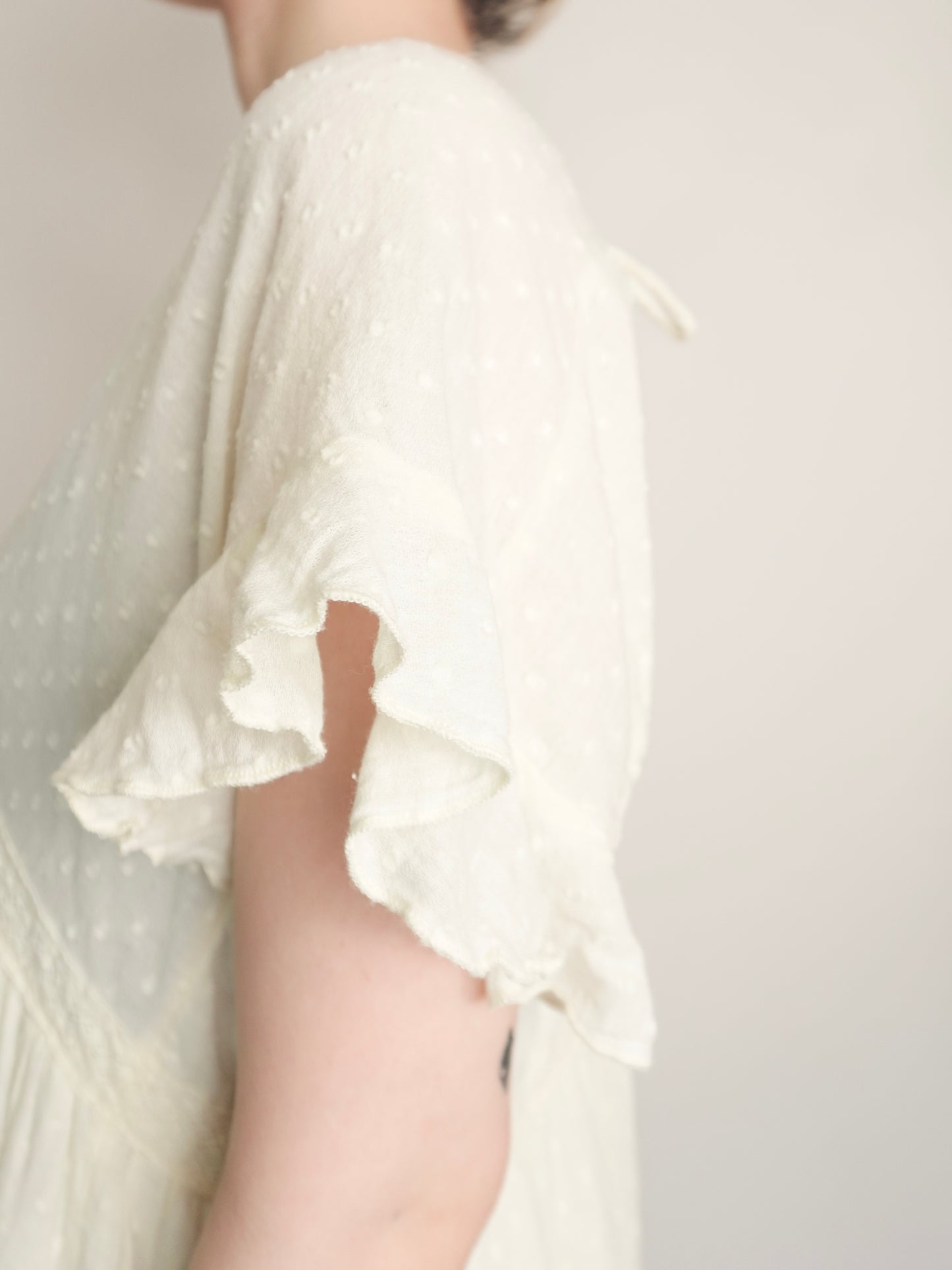 Dot Vneck Tunic