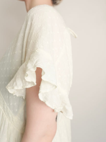Dot Vneck Tunic