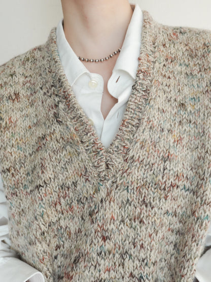 Mix Knit Vest