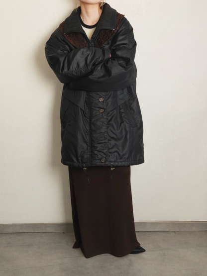 Nylon Layered Coat
