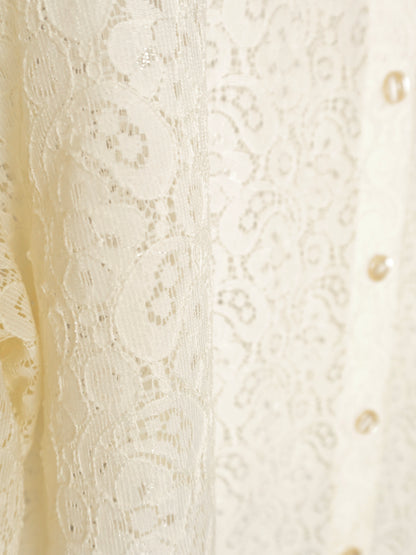 Sheer Lace Shirt
