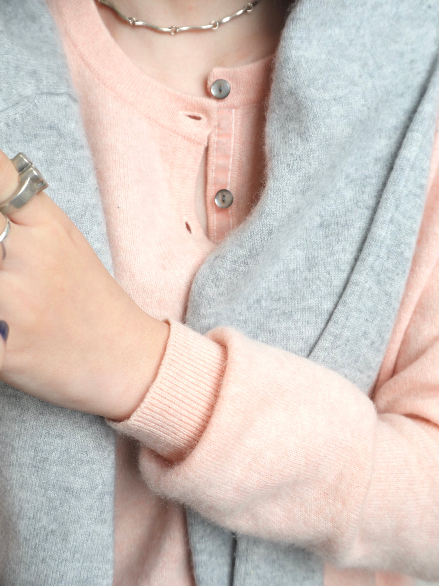 Pure Cashmere Knit - Pink