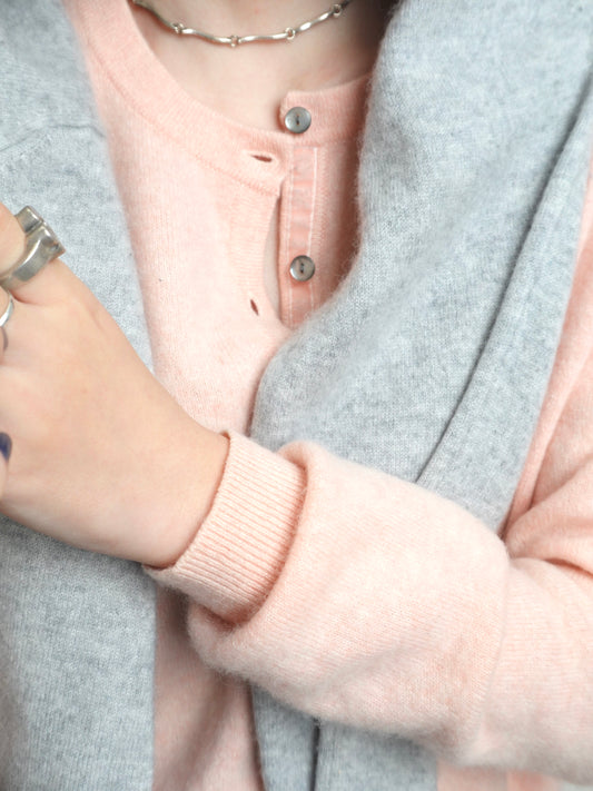 Pure Cashmere Knit - Pink