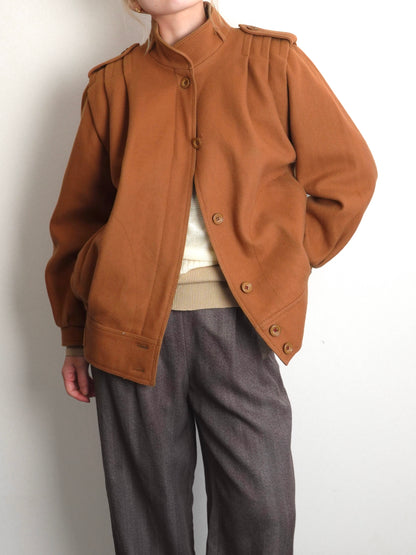 Melton Blouson Jacket