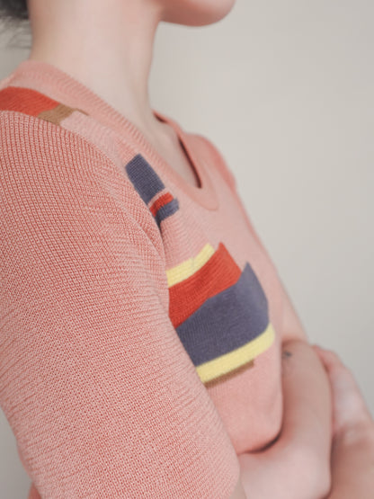 Abstract Summer Knit