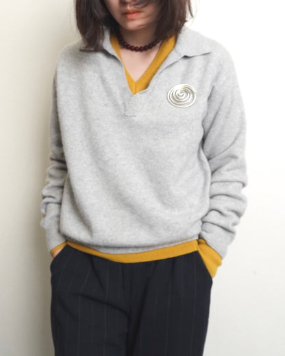 Pure Cashmere Knit - Gray