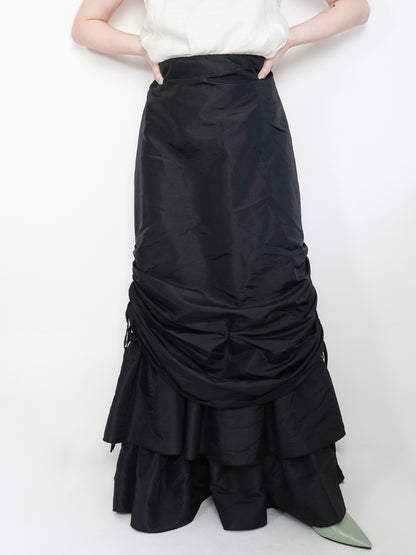 Tiered Draw cord Skirt