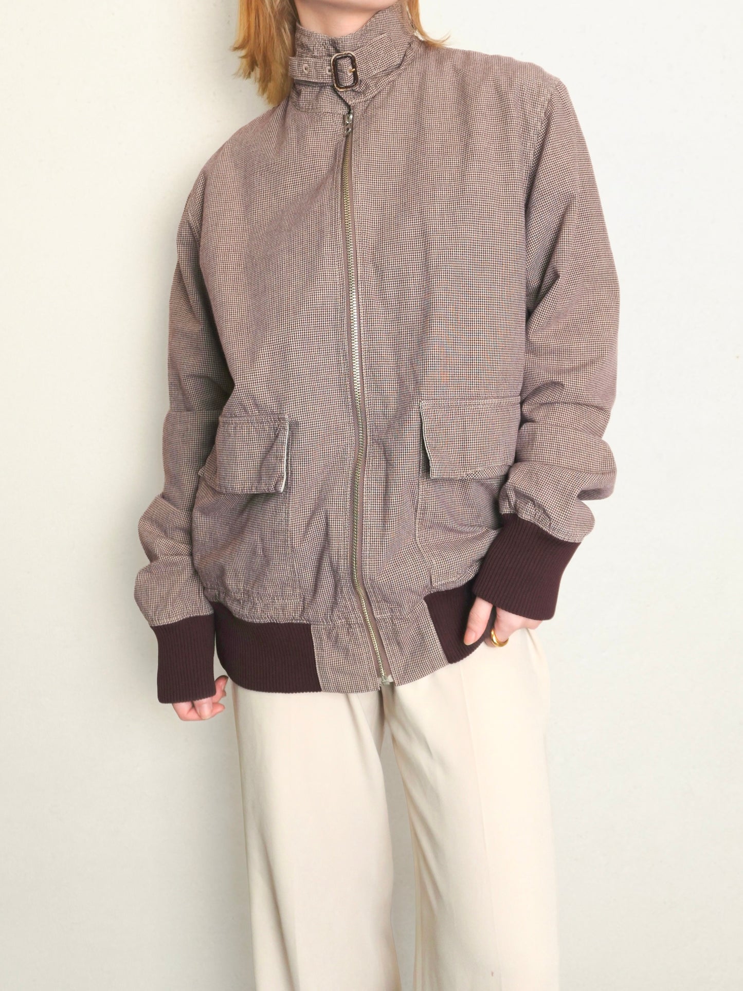 ”Paul Smith Jeans” Gingham Check Blouson