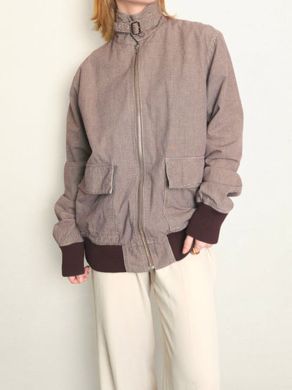 ”Paul Smith Jeans” Gingham Check Blouson