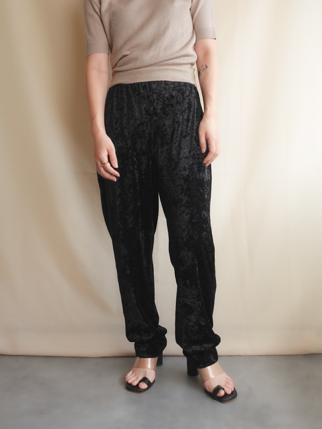 Velours Easy Pants