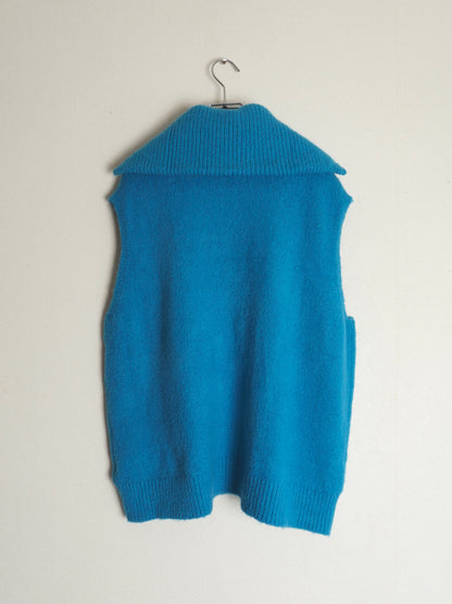 Zipup Knit Vest