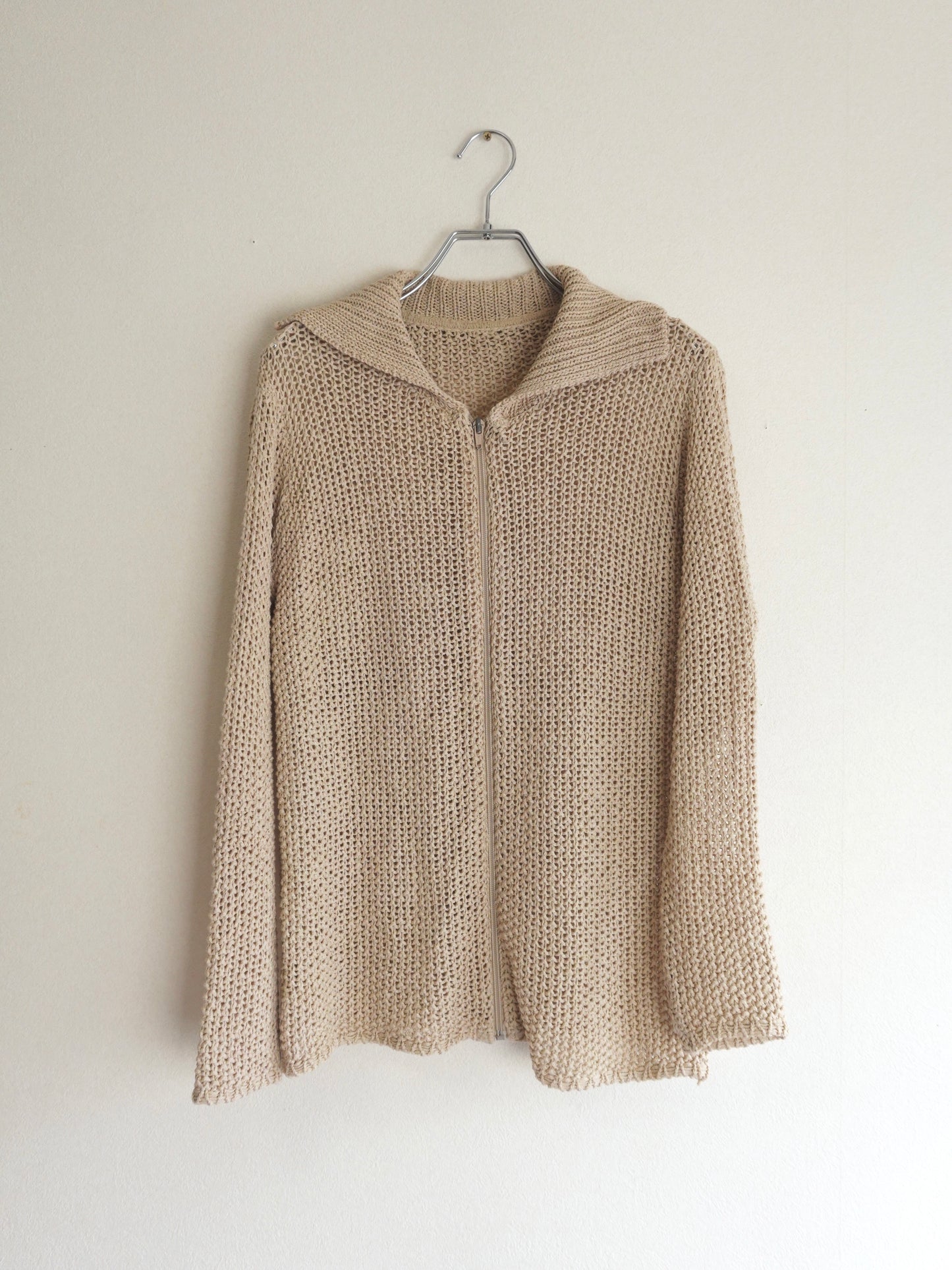 Zip Knit Cardigan
