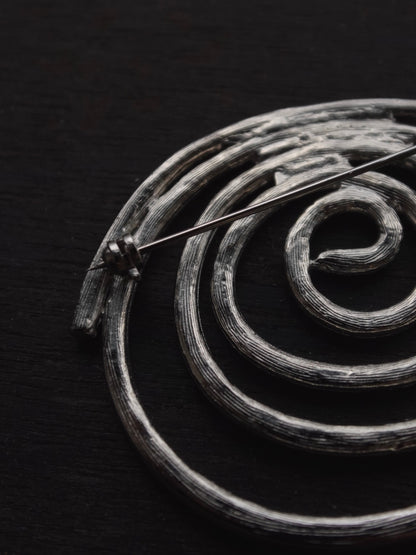 Swirly Brooch