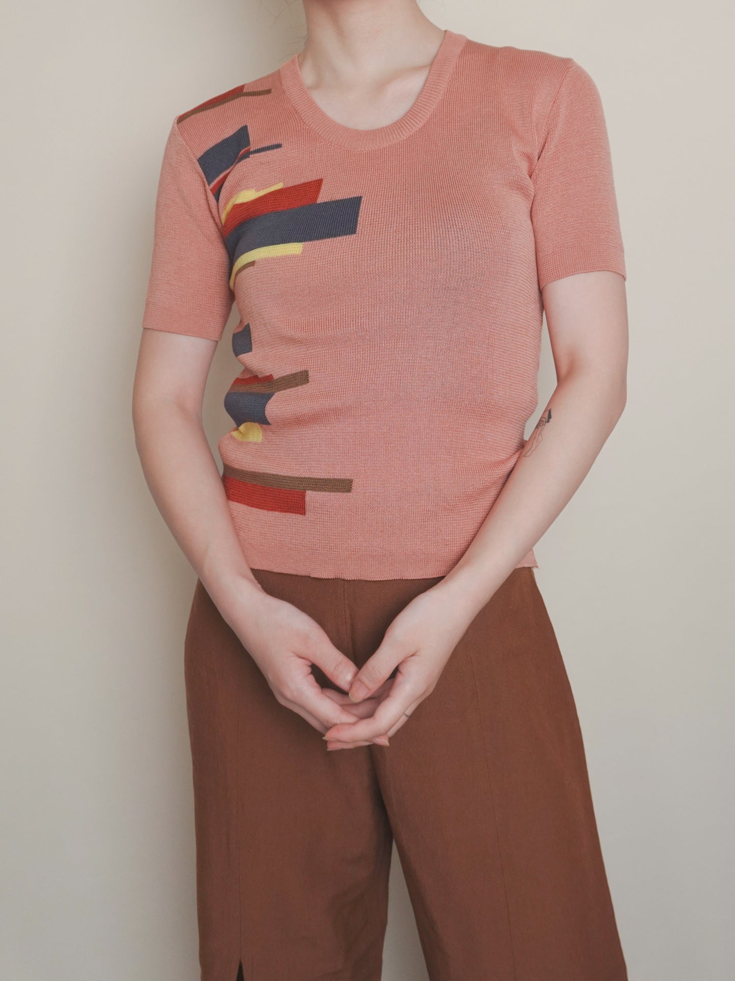 Abstract Summer Knit