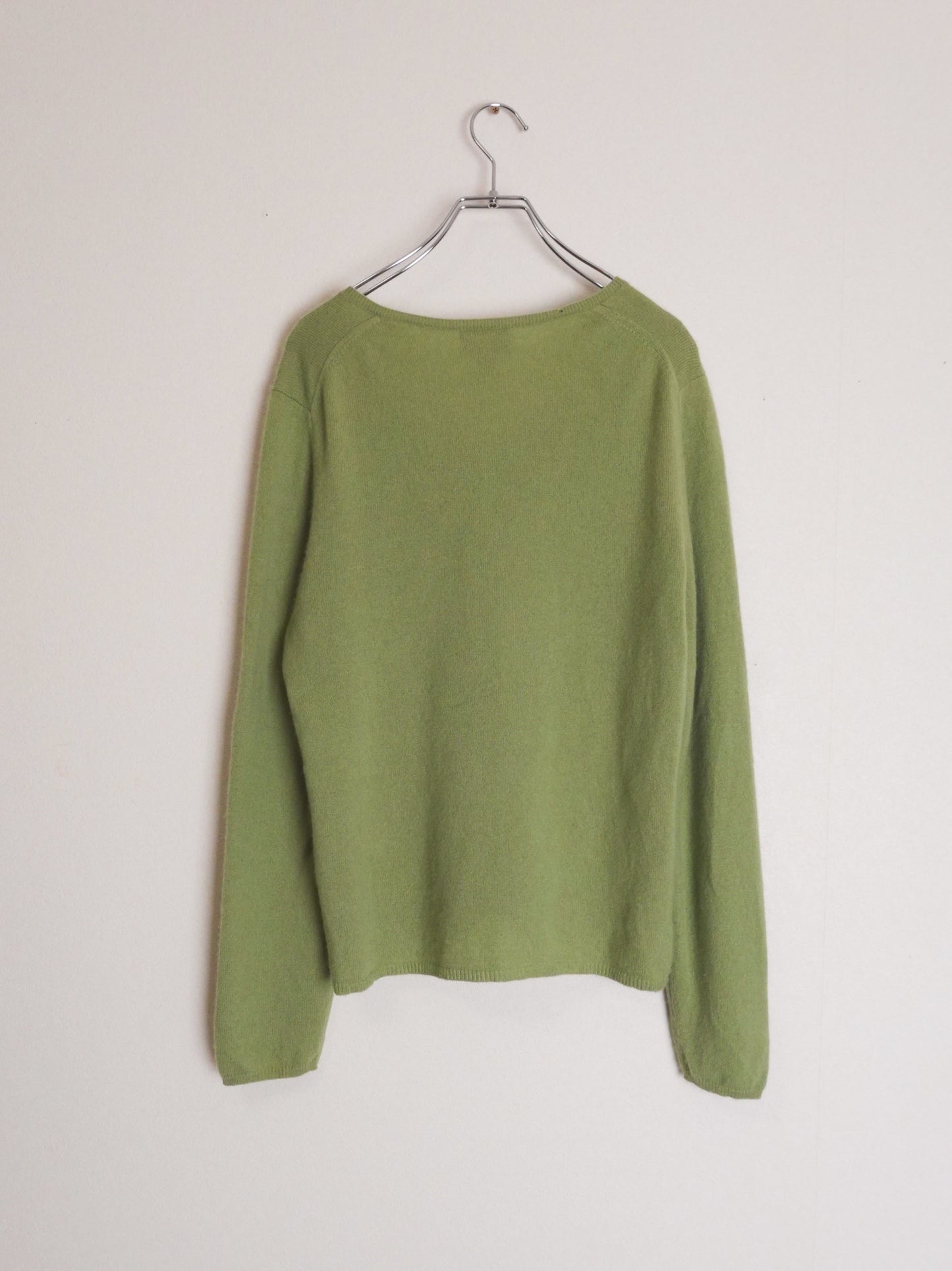 Pure Cashmere Knit - Light Green