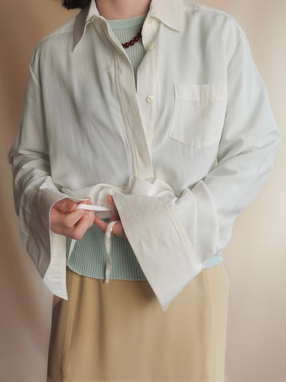 Pullover Drawcode Shirt