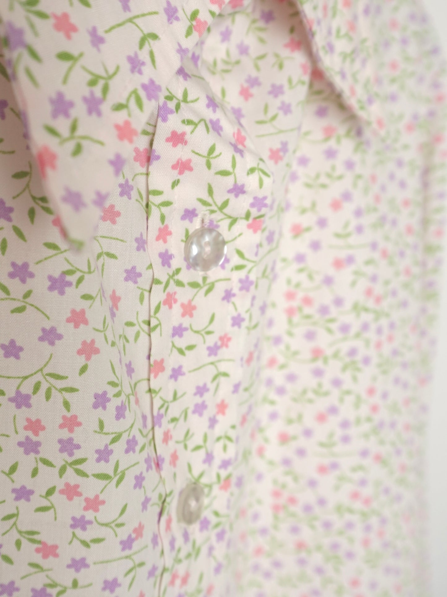 Tiny Flower Print Shirt