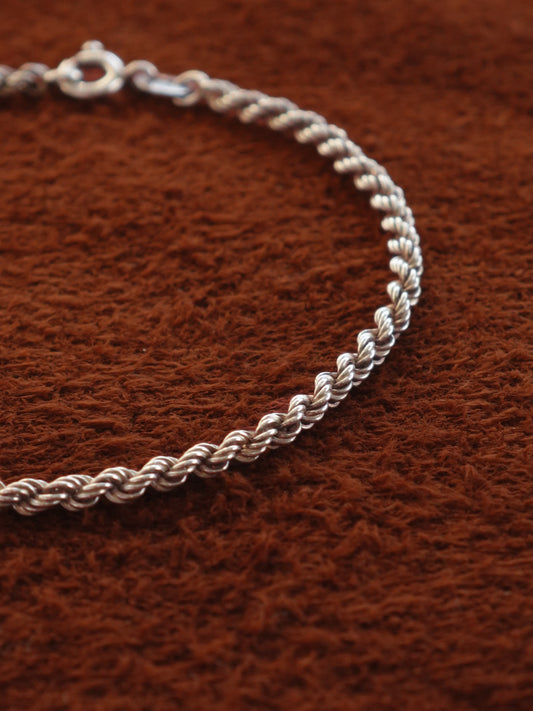 Slim Rope Chain Bracelet