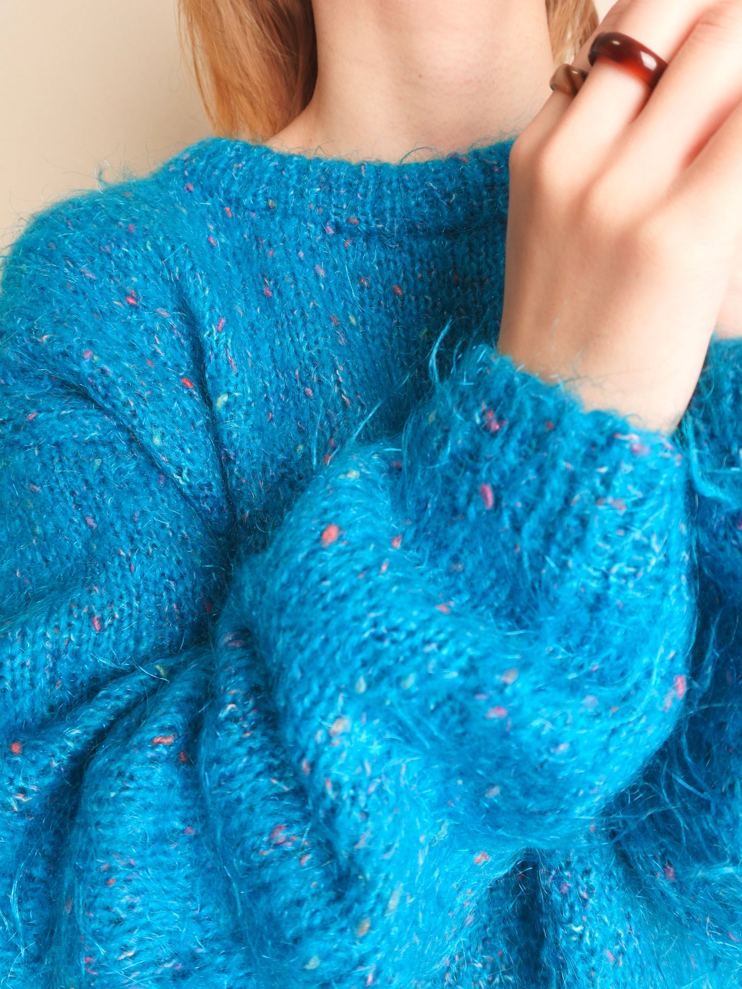 Mix Blue Knit