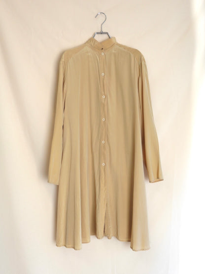 Silk Back Frill Blouse