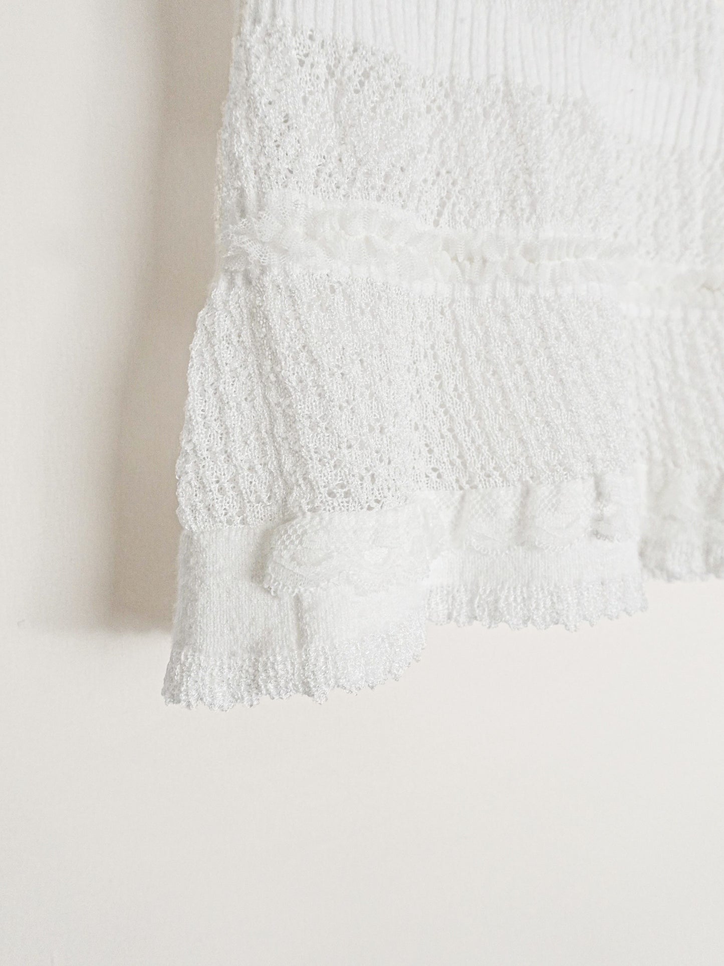 Lace Knit Vest