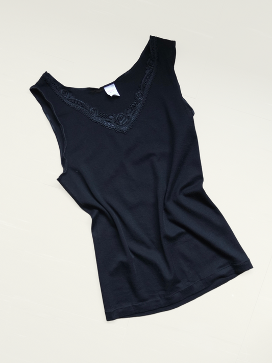 Euro Lace Underwear Tank
