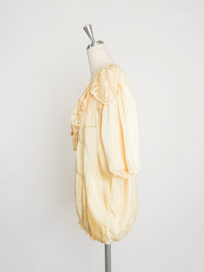 Satin Frill Lace Tops