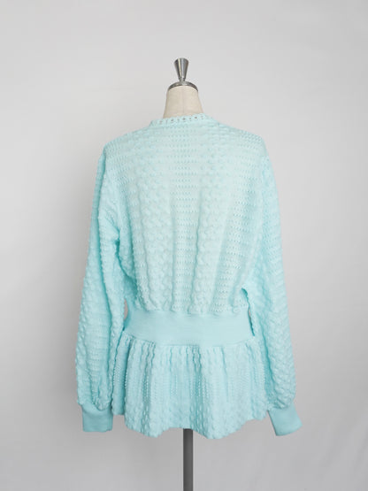 Peplum Cardigan