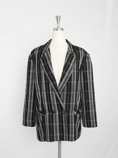 Check Tailored Jacket