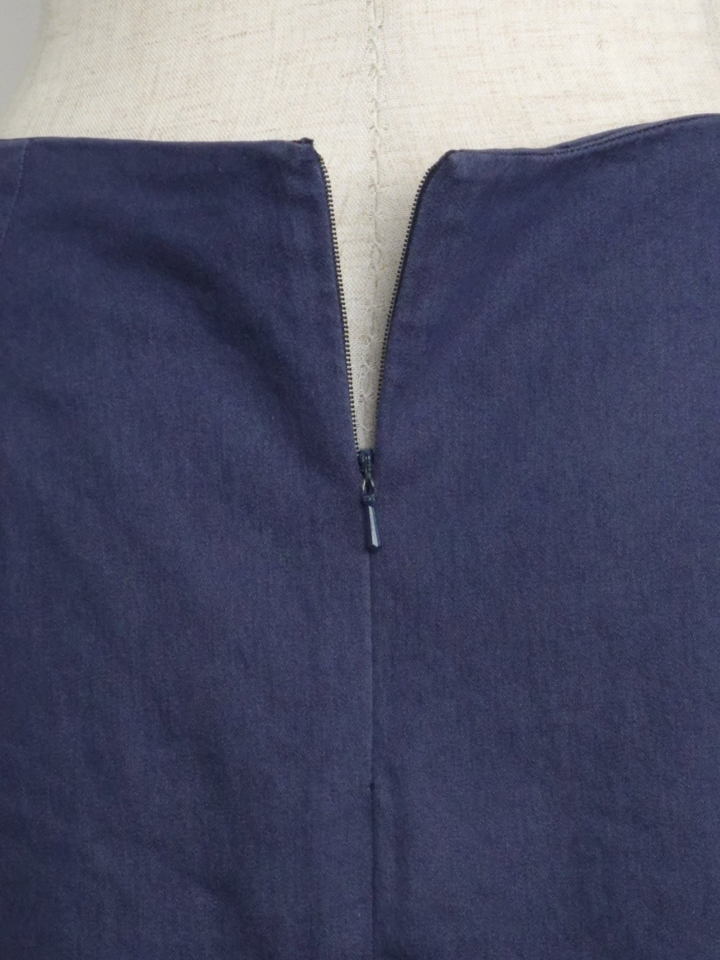Navy Mini Skirt