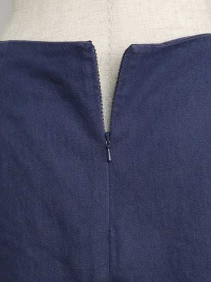 Navy Mini Skirt