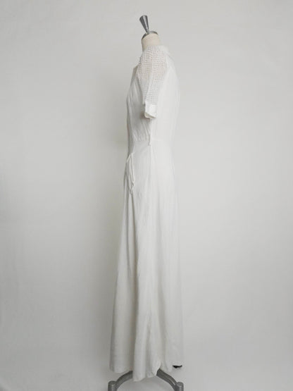 Mesh Long Dress