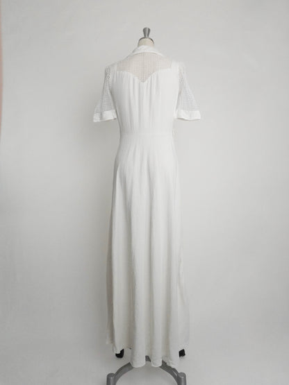 Mesh Long Dress