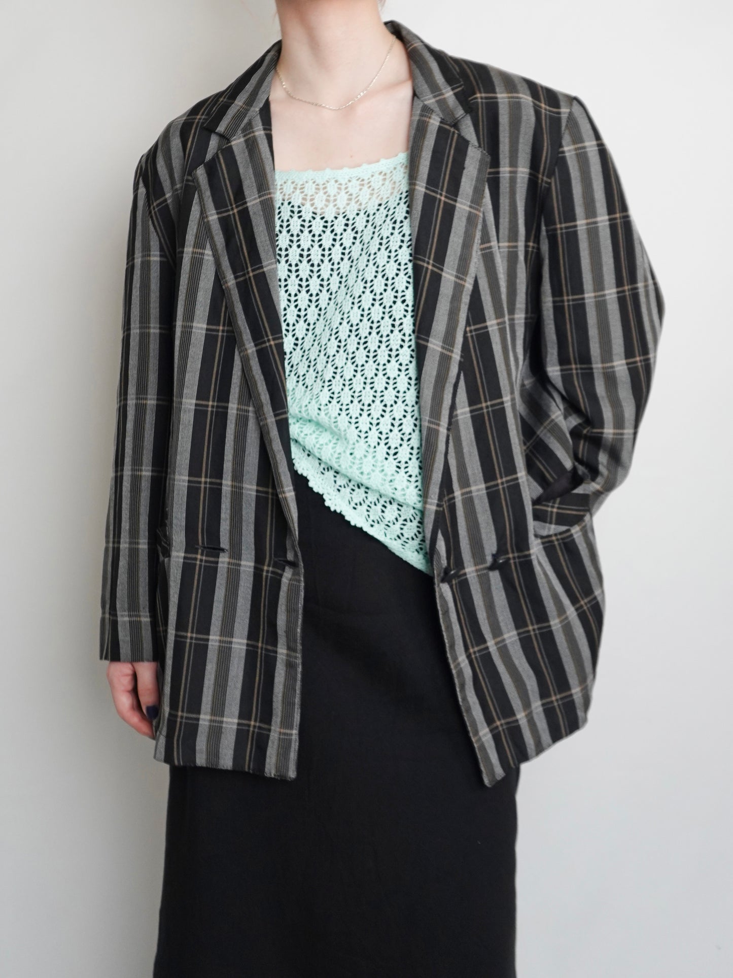 Check Tailored Jacket