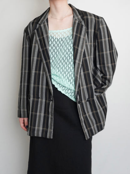 Check Tailored Jacket