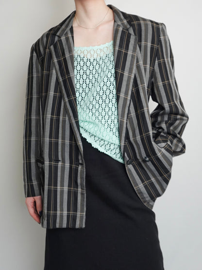 Check Tailored Jacket