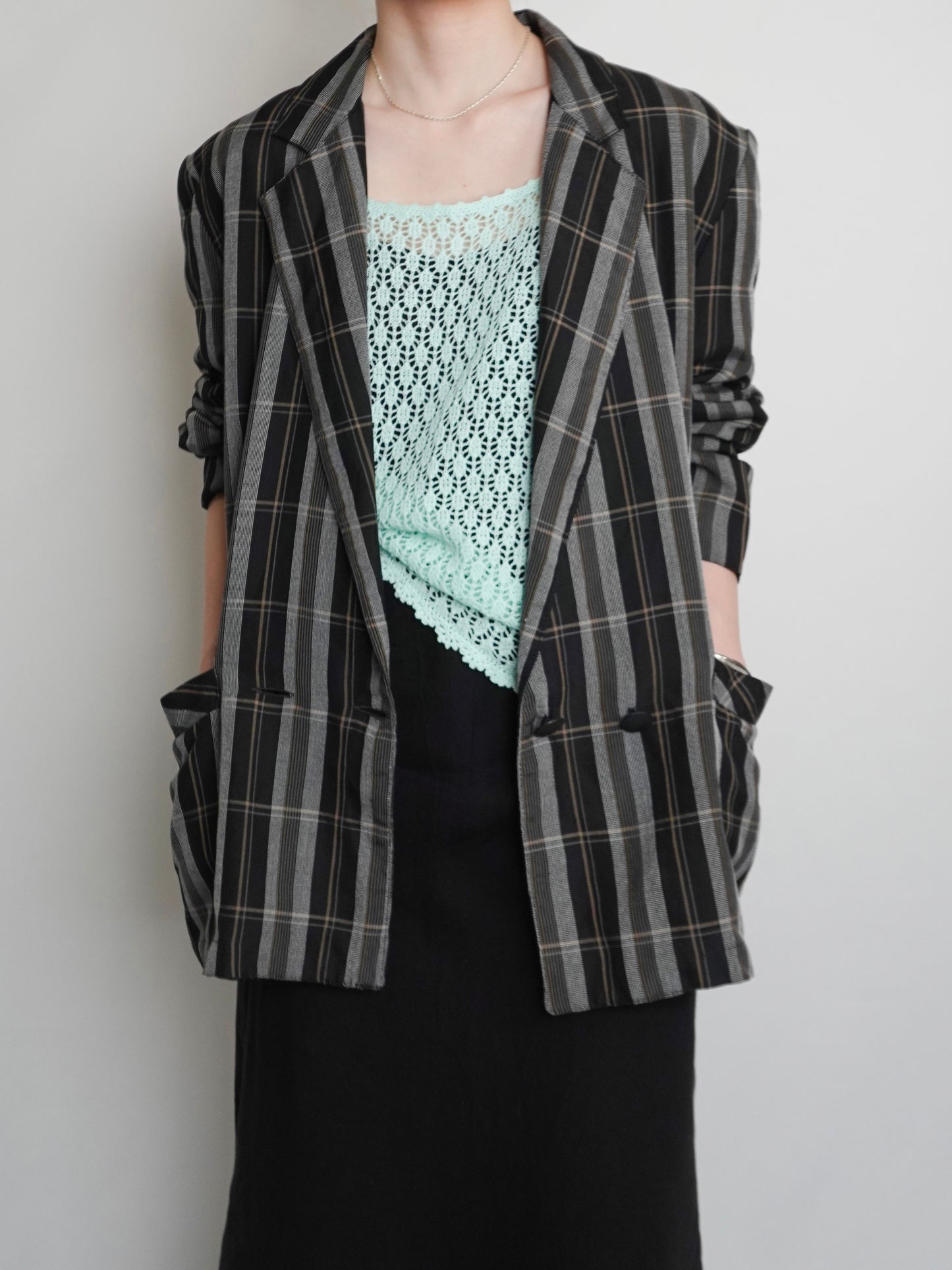 Check Tailored Jacket