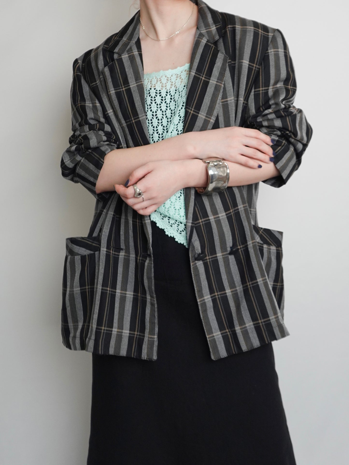 Check Tailored Jacket