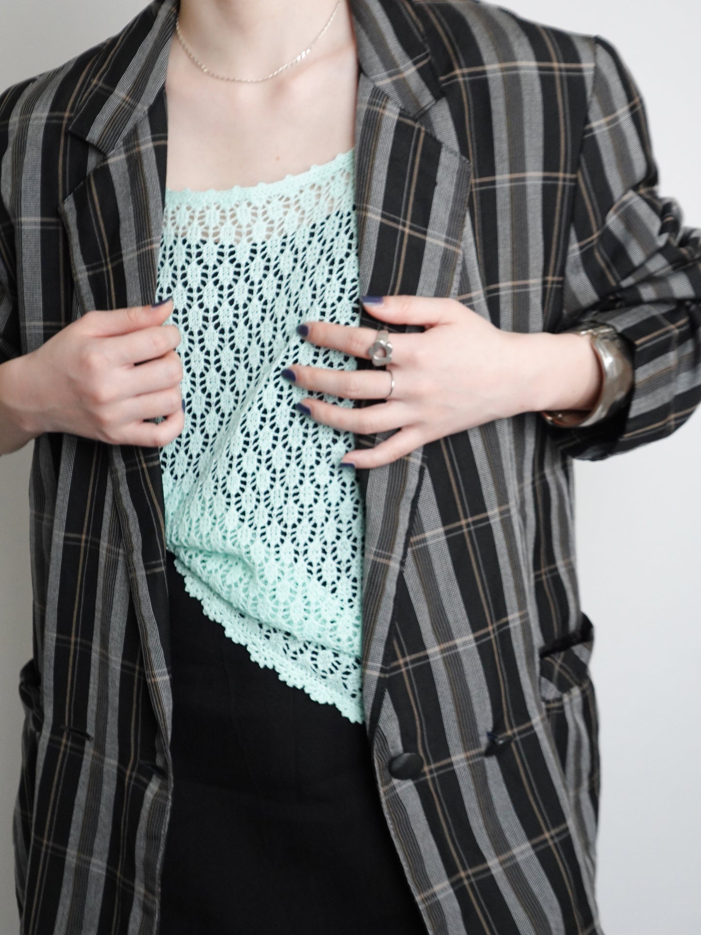 Check Tailored Jacket