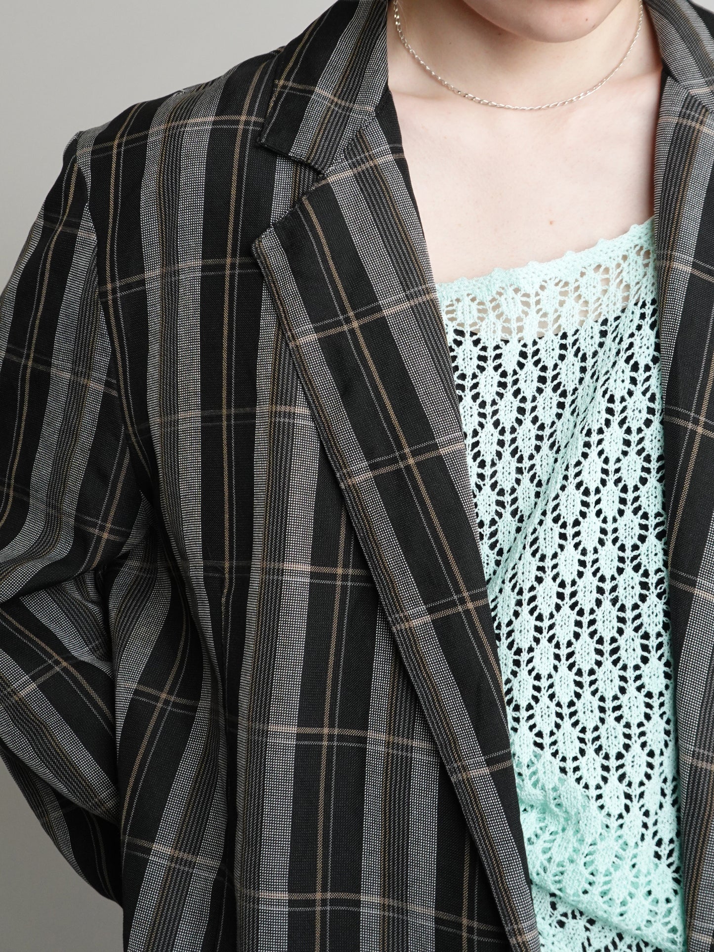 Check Tailored Jacket
