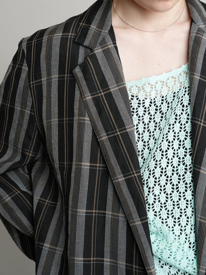 Check Tailored Jacket