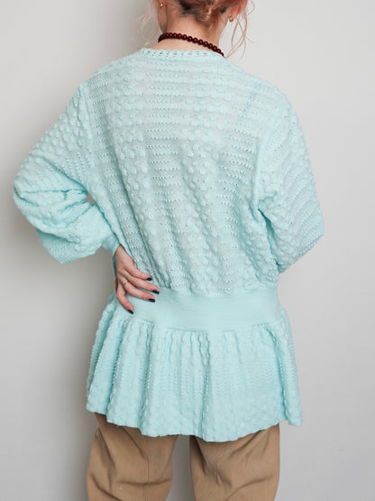 Peplum Cardigan